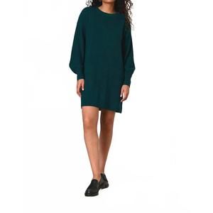 NEW GARANCE PARIS tiphaine long sleeve knit dress in jewel